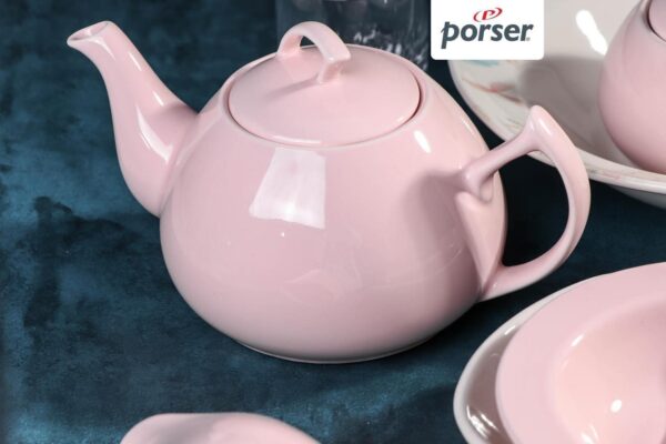 ⁦طقم عشاء  45 قطعة مدور، ماركة بورسر التركية، خامه ستون وير⁩ - الصورة ⁦12⁩
