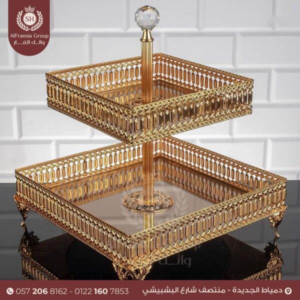 ⁦شياله 2دور مربعه ذهبي SH⁩ - الصورة ⁦2⁩