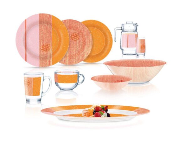 ⁦طقم عشاء Luminarc  أركوبيركس ٤٦ قطعة⁩ - الصورة ⁦3⁩